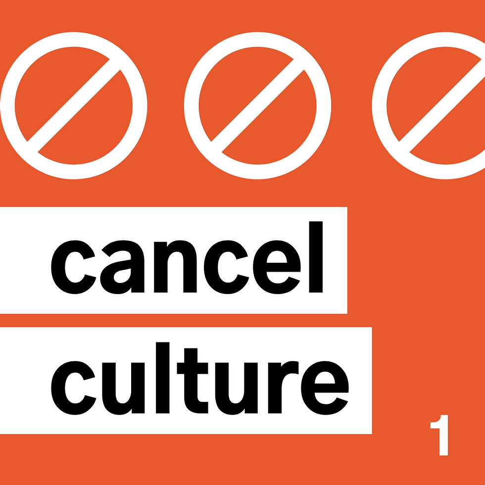 This is the title page of cancel culture slides.