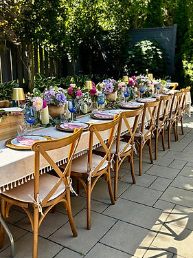 OUTDOOR DINING PEARL LIVING - SANDY MORRA