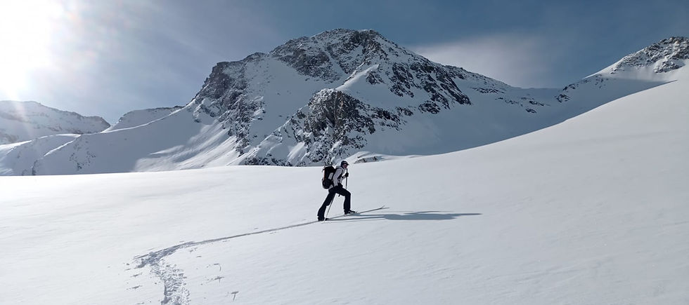 skieur montagne randonnée