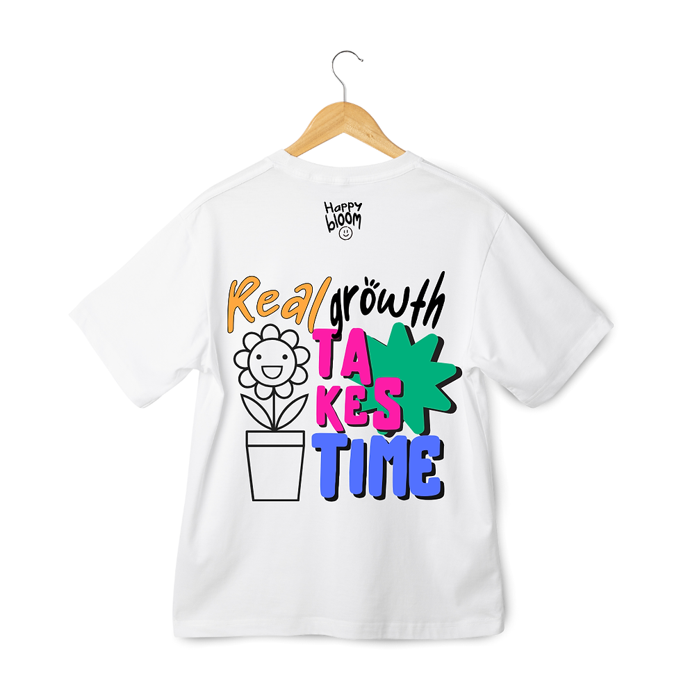 Miniatura: T-Shirt Real Growth Takes Time