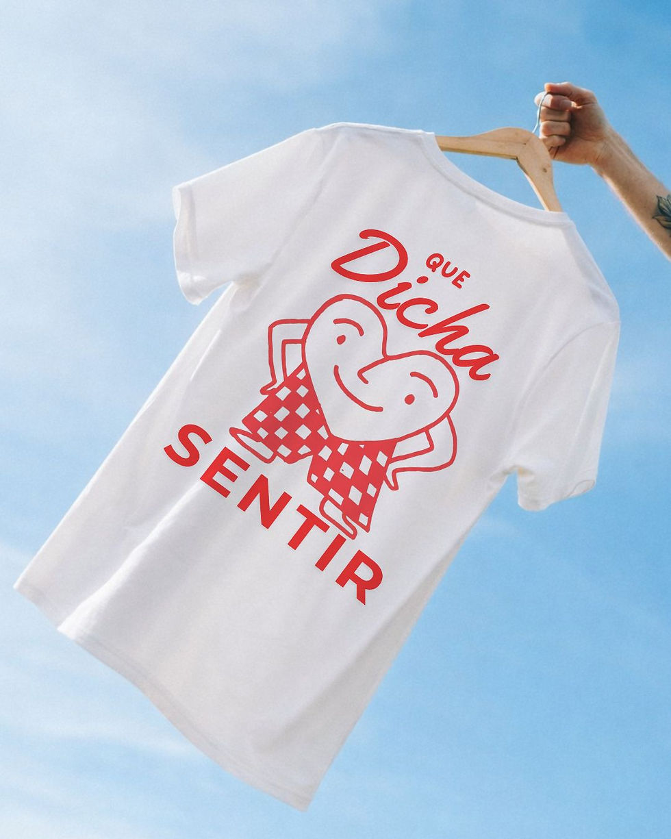 Miniatura: T-Shirt Que Dicha Sentir