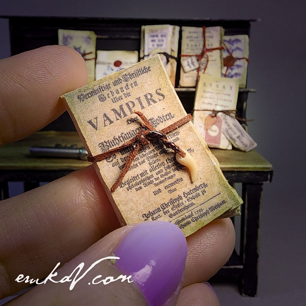 Thumbnail: Vampire🩸Set# 1 Paper Bundles
