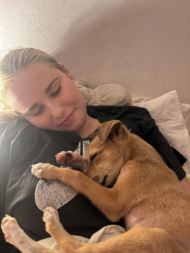 My new mom. 