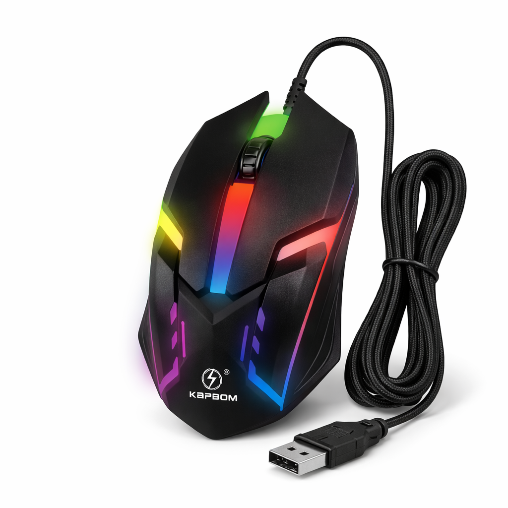 Mouse Gamer com Fio RGB