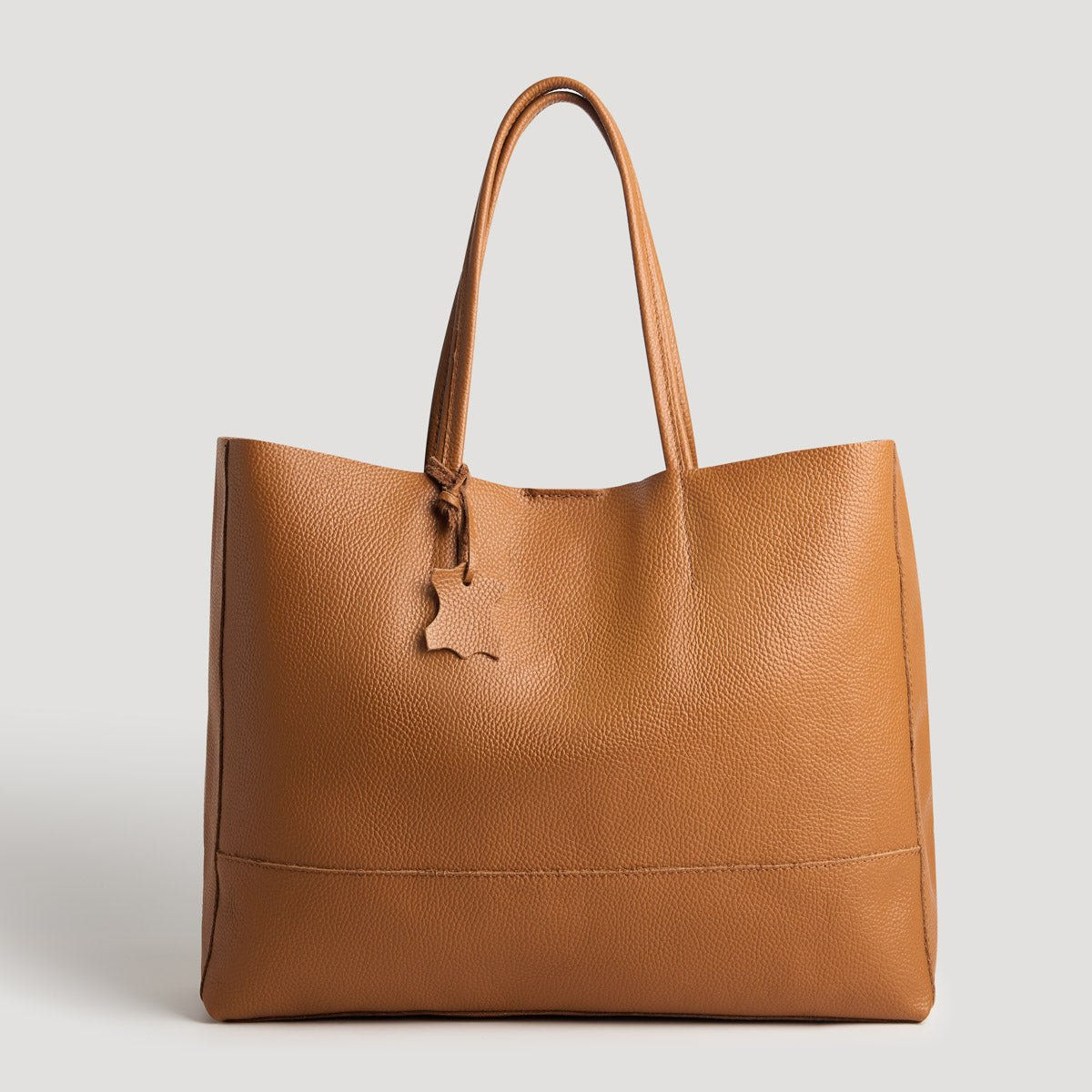 100% Genuin Leather Leather Tote MADE IN ITALY