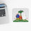 Thumbnail: Rectangle Mouse Pad - Haitian Flag Design