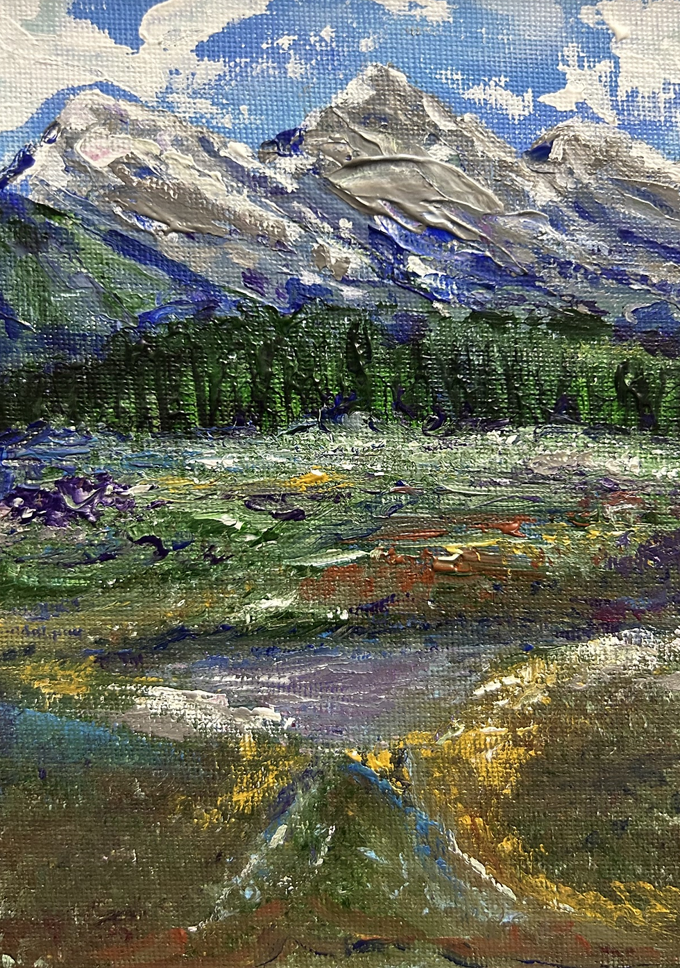 Teton Mountains Original