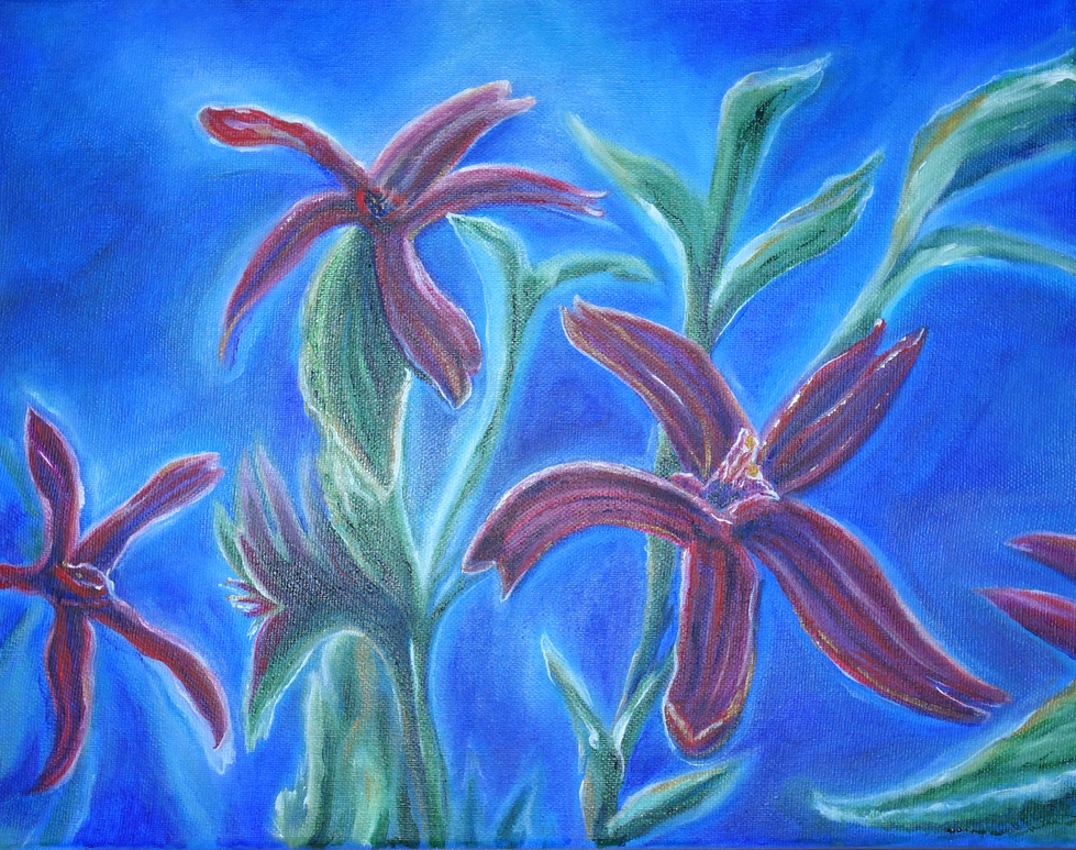 Cardinal Flower Artwork