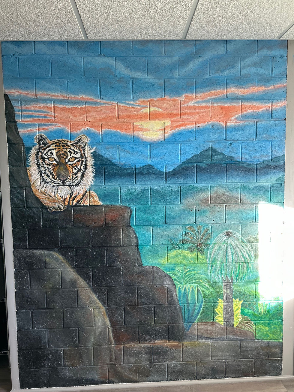 Tiger Mural