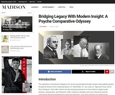 Madison graph - Washington - Dr. Mosi Dorbayani - a comparative legacy.
