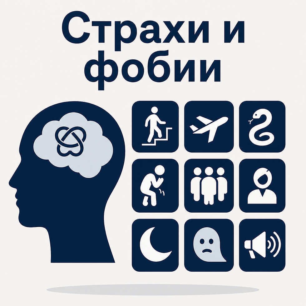 Страхи и фобии: