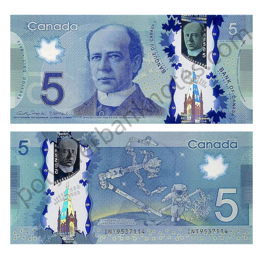 Canada 5 Dollars 2013 - P106