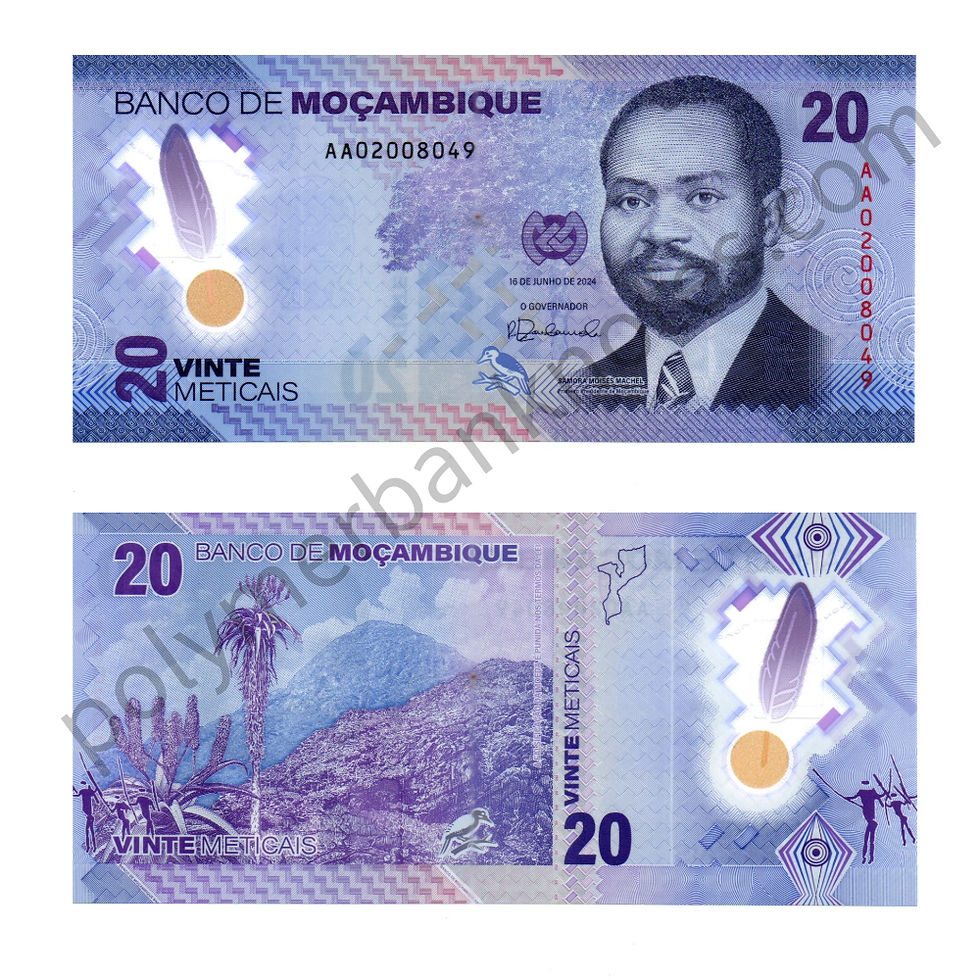 Mozambique 20 Meticais - 2024 - PW155