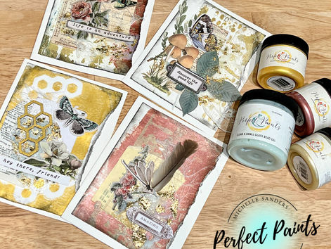 Botanical Card Set with Perfect Paints!