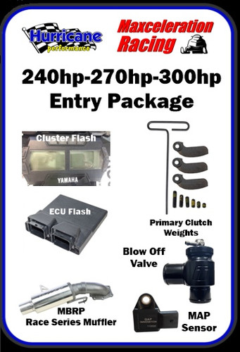 240hp-270hp-300hp - Sidewinder/ZR9000 Entry Package | Maxceleration Racing