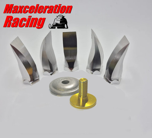 Badger 1 86 Aluminum Snow Chisel Combo Maxceleration Racing