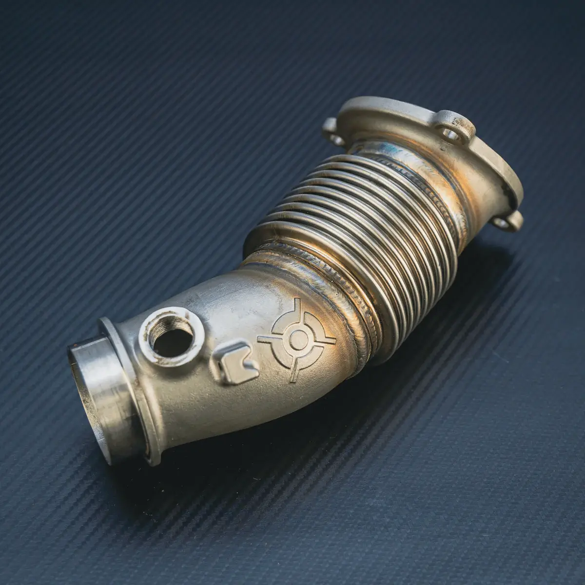 PRECISION EFI UPGRADED CAST STAINLESS STEEL DOWNPIPE - 900T / 900T-R / MACH Z