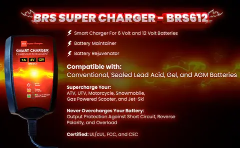 Thumbnail: BRS Super Charger BRS612 -  Fully Automatic Smart Charger