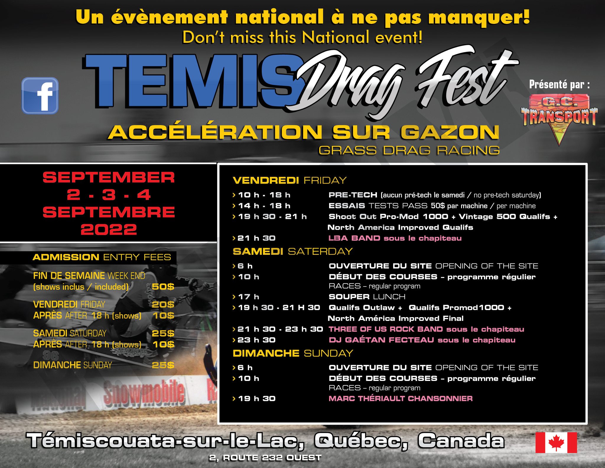 Temis Drag Fest Sled Drags