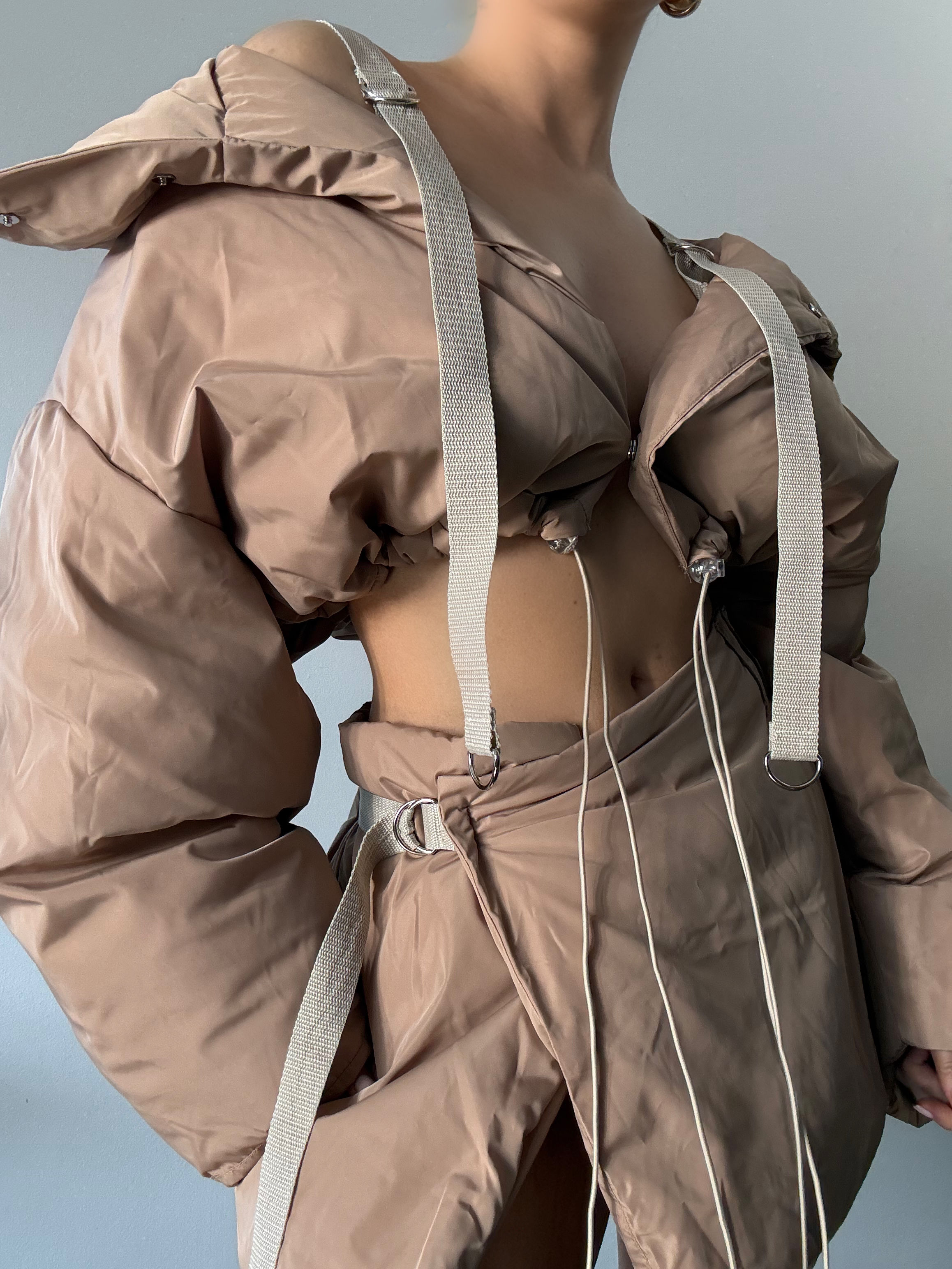 Convertible Puffer Set