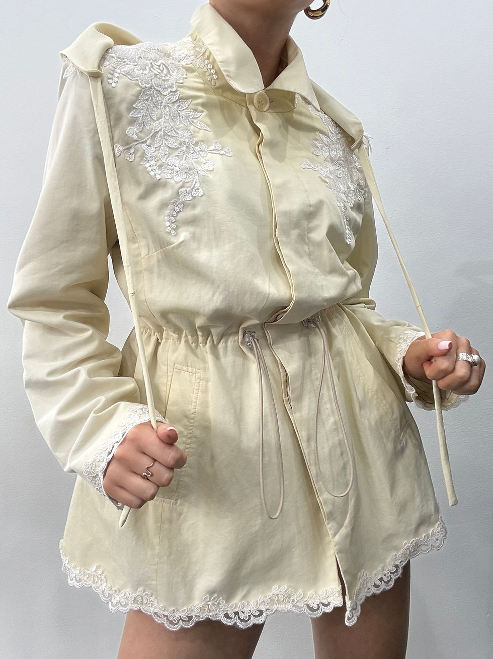 Thumbnail: Lace Utility Jacket