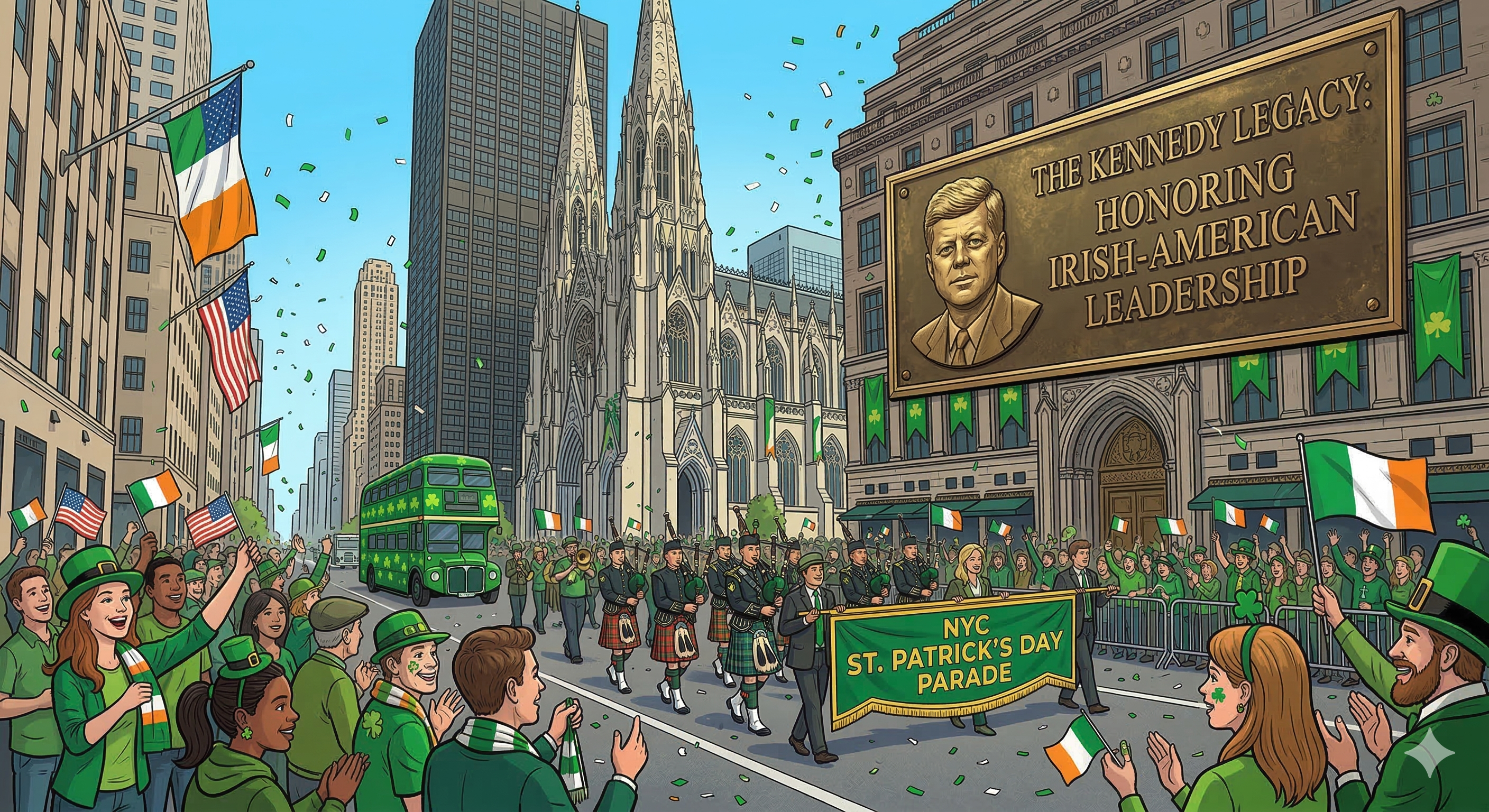 St. Patrick's Day in NYC: The Irish Soul of the City & the Kennedy Legacy