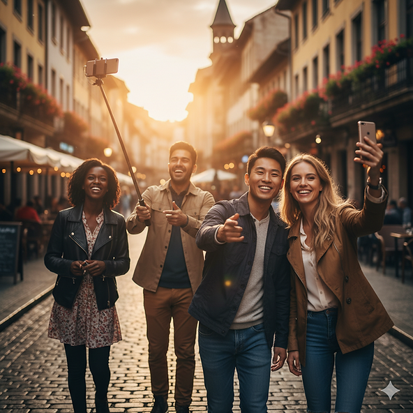Exclusive Holiday Selfie Walking Tour!