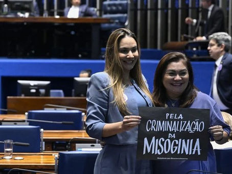 Senado aprova novo projeto de lei que equipara misoginia ao racismo
