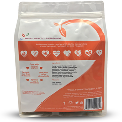 Granola peanut butter goji 1KG BACK white bkrd 3