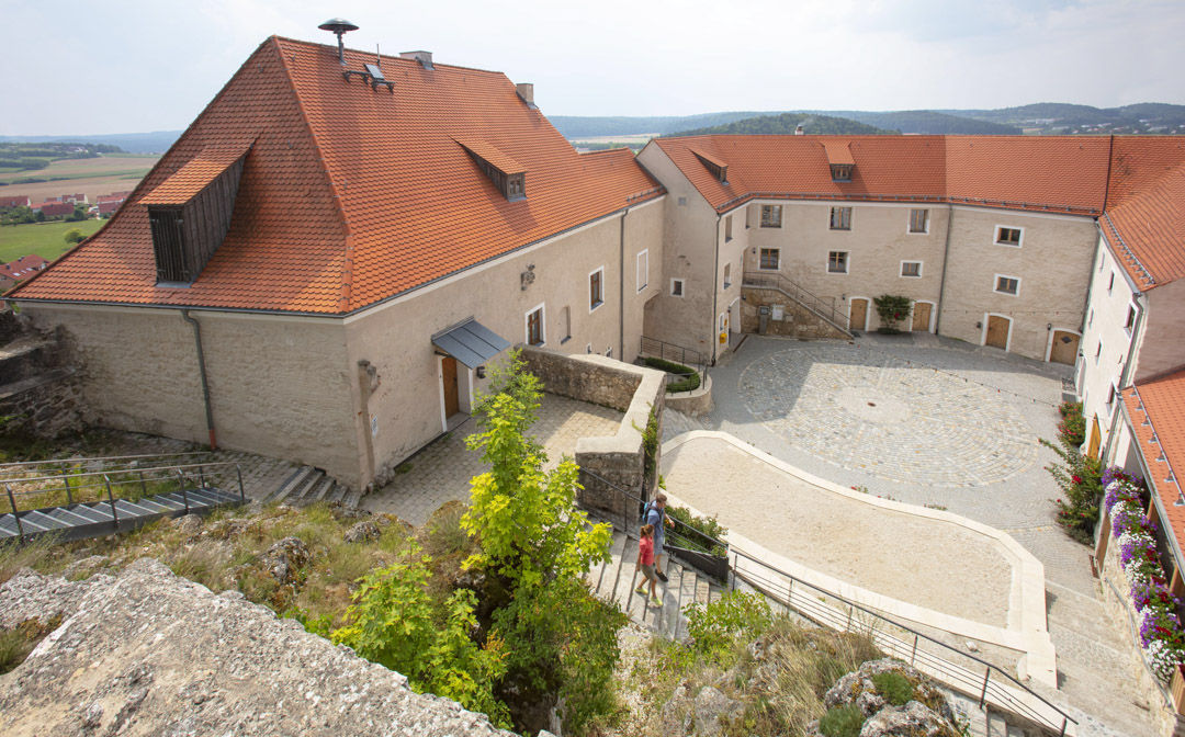 Lupburg Burginnenhof 