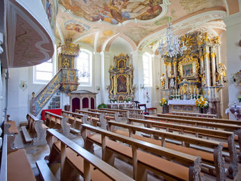 Kirche Lengenbach von innen