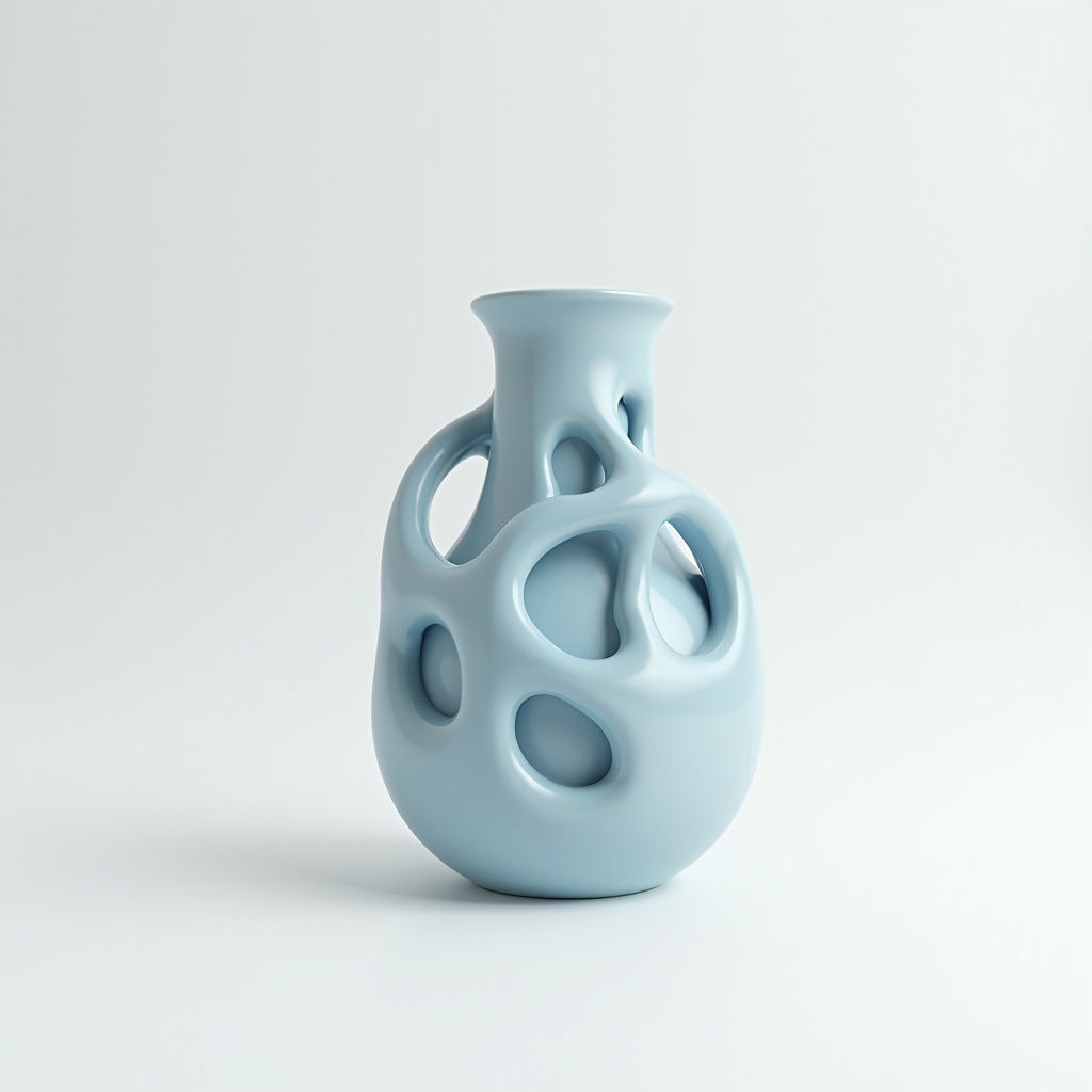 Abstract Connect Vase