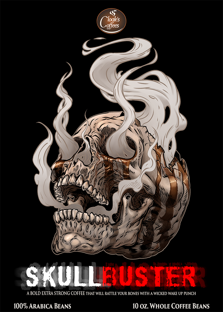 Cloak's Coffees - Skullbuster