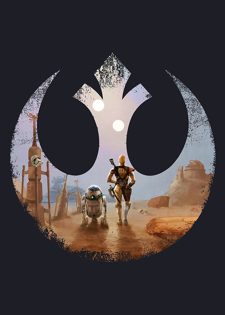 Fallout Droids Icon Dark