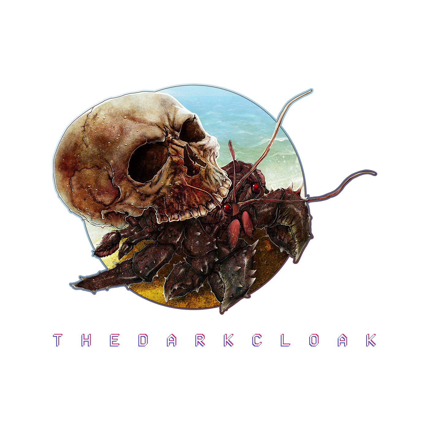 Cancer Hermit Skull Crab