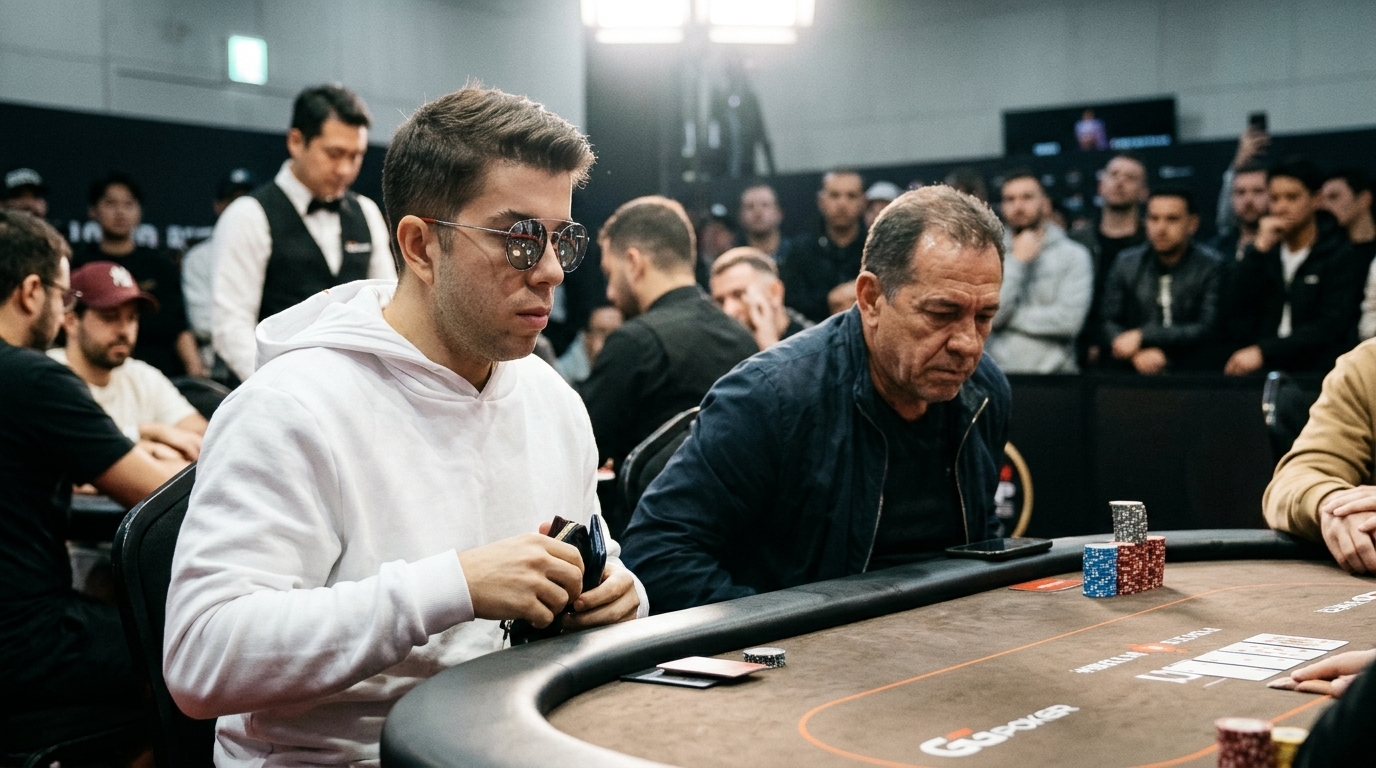 José Orlando e Yuri Dzivielevski são eliminados em sequência na mesa final do Venom PLO PKO