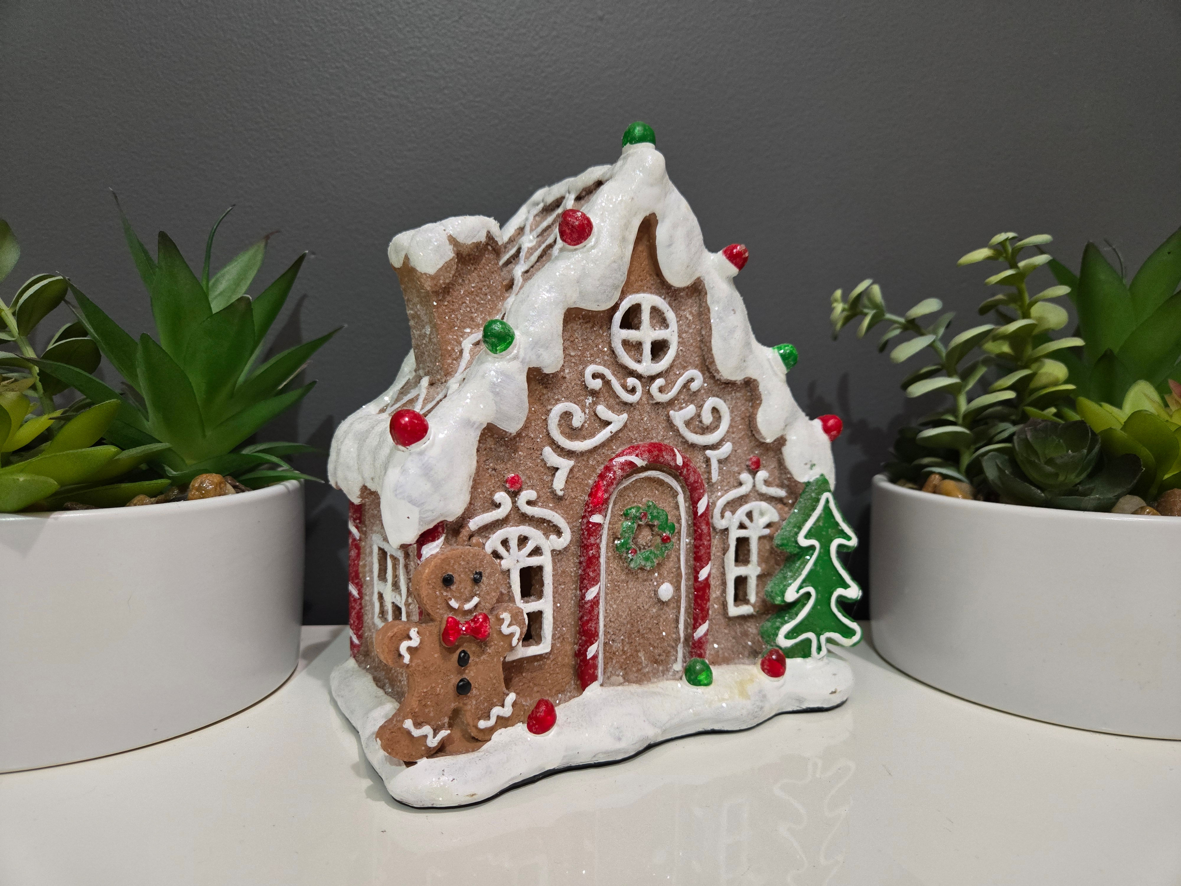 LED gingerbread house 