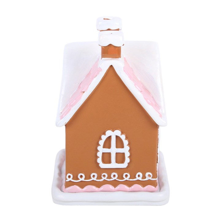 Thumbnail: Pink Gingerbread House Incense Cone Burner