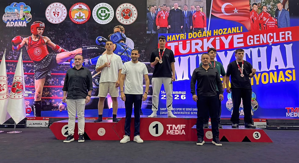 HAYRİ DOĞAN HOZANLI GENÇLER TÜRKİYE MUAYTHAI ŞAMPİYONASI MUHTEŞEM FİNALLERLE TAMAMLANDI...
