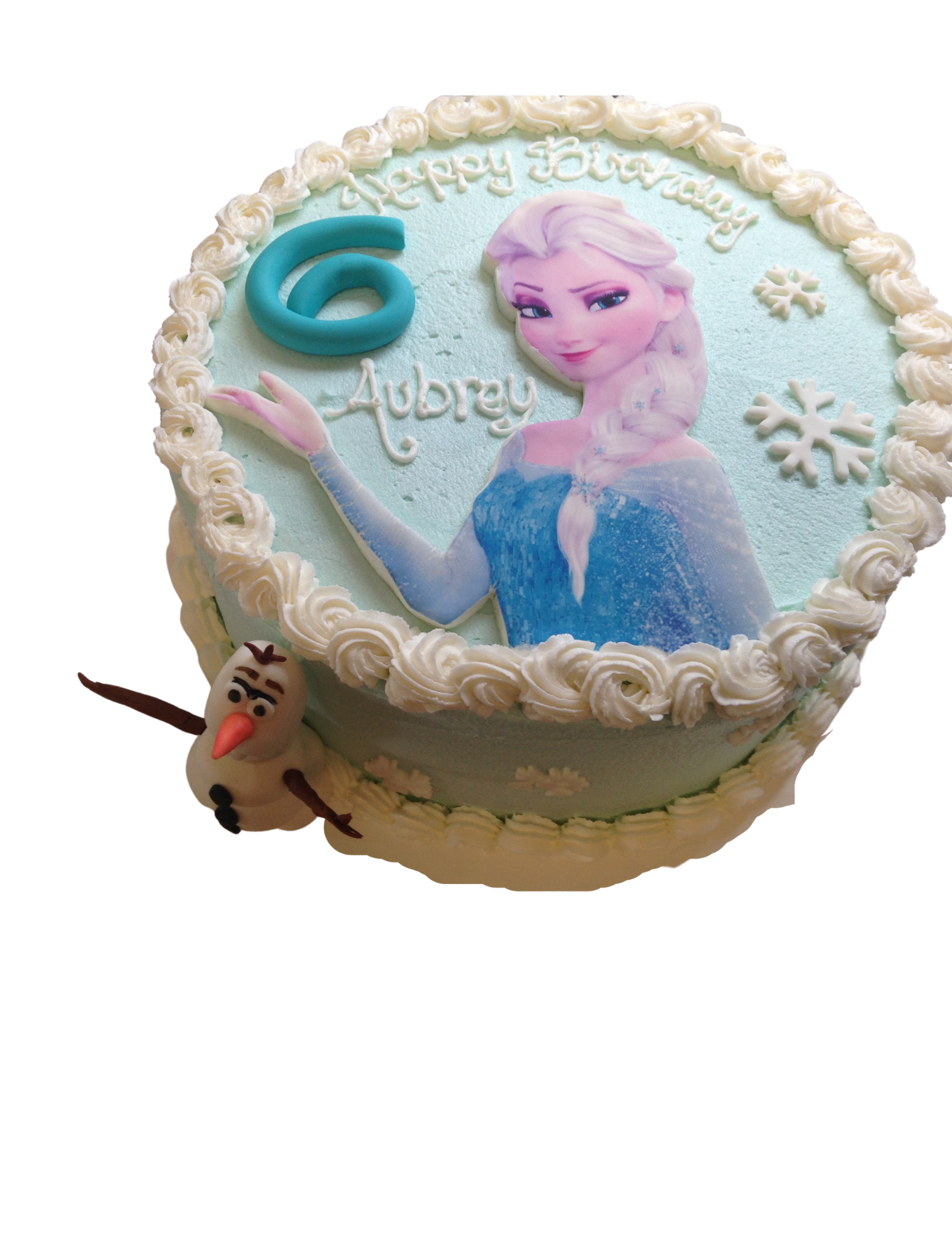 Frozen Princess Cake