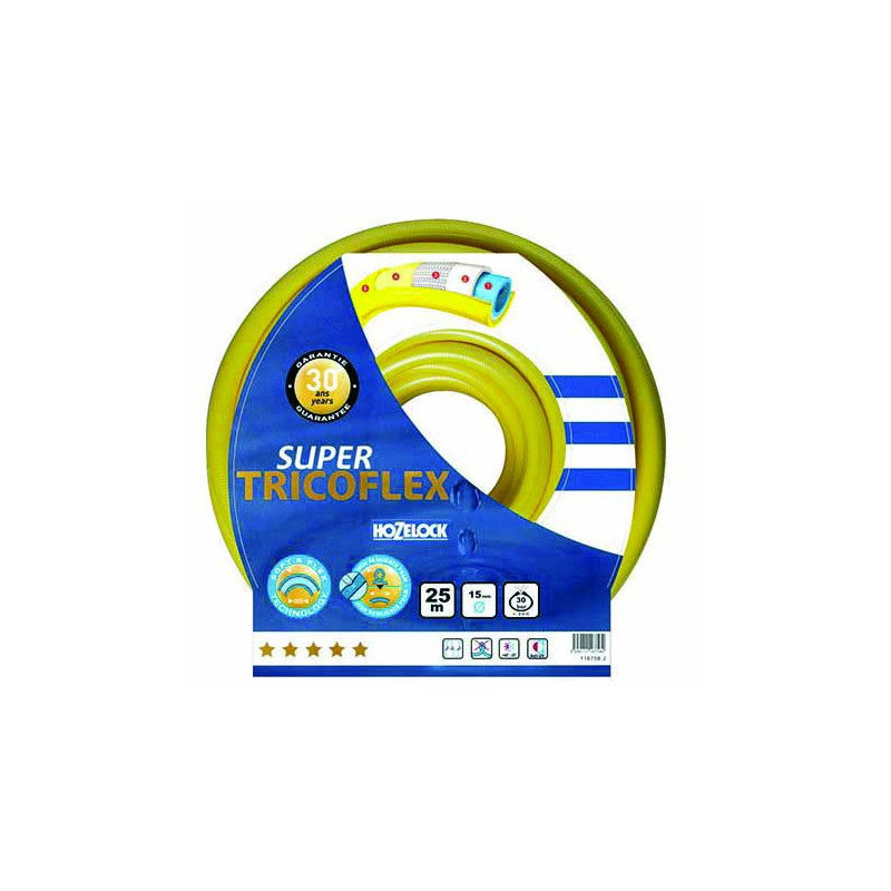 Tuyau tricoté 5 couches SUPER TRICOFLEX d 19mm L 25m