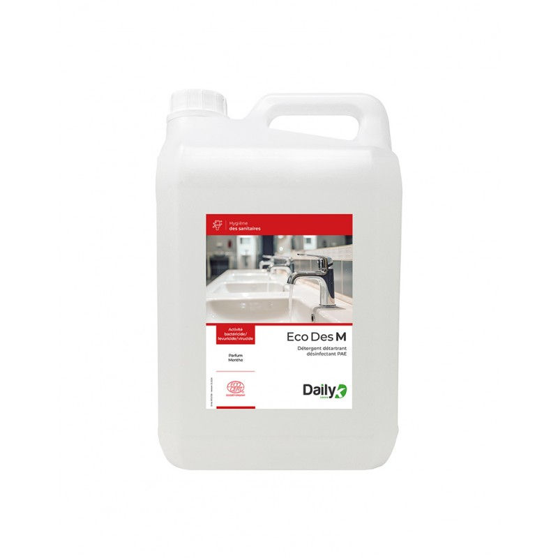 Détartrant désinfectant sanitaires écocert PAE ECO DES M-Bidon 5l