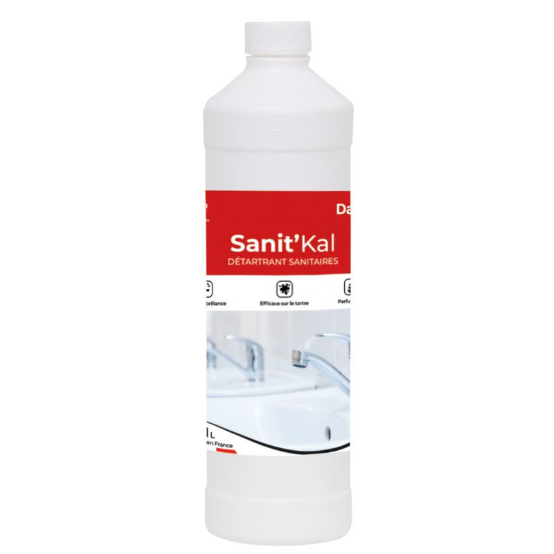 SANIT'KAL Détartrant sanitaires DAILYK START - Bouteille 1L