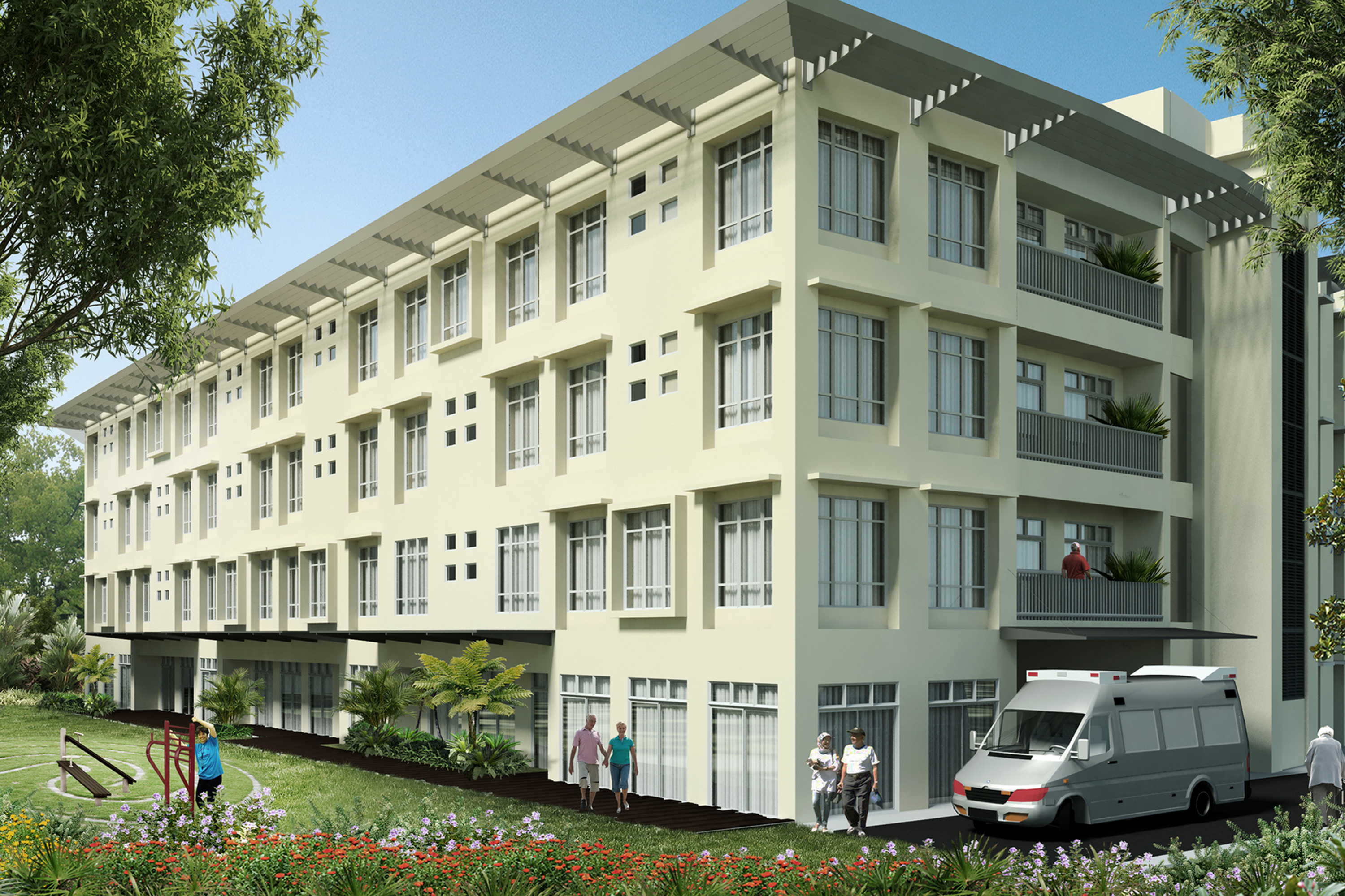 Peacehaven Nursing Home by S A Chua Architects