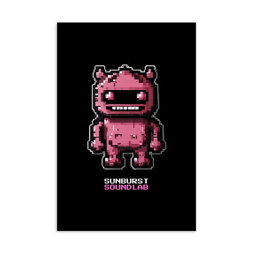 Disco Monster - Standard Postcard