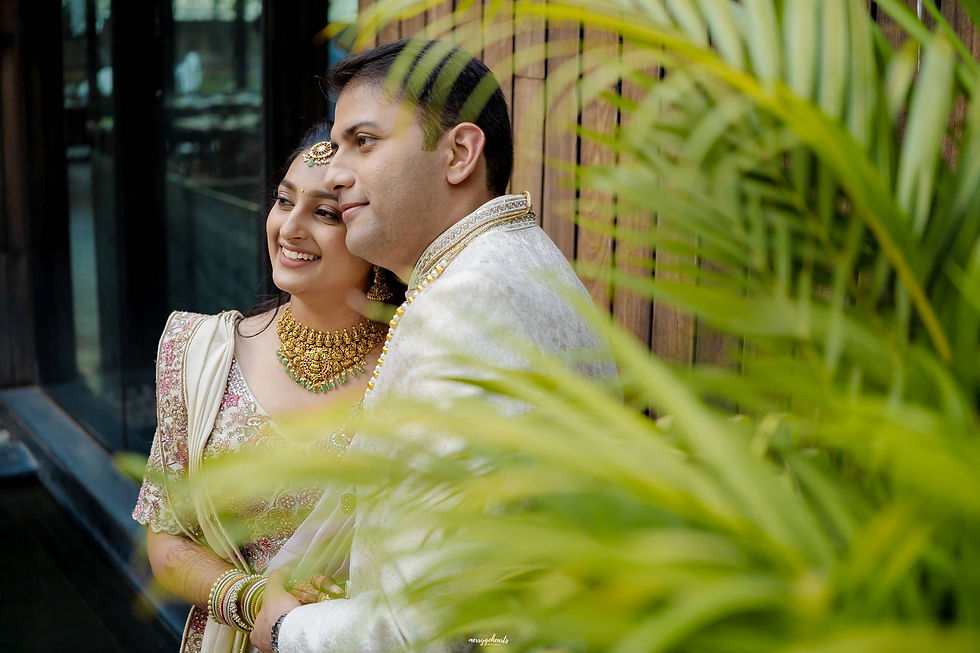 Candid couple moments during engagement ceremony and reception