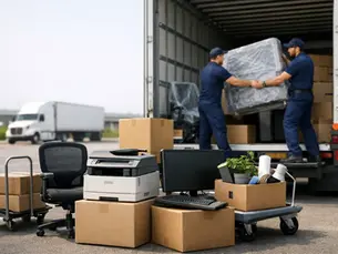 How to Move Office Equipment Interstate Safely
