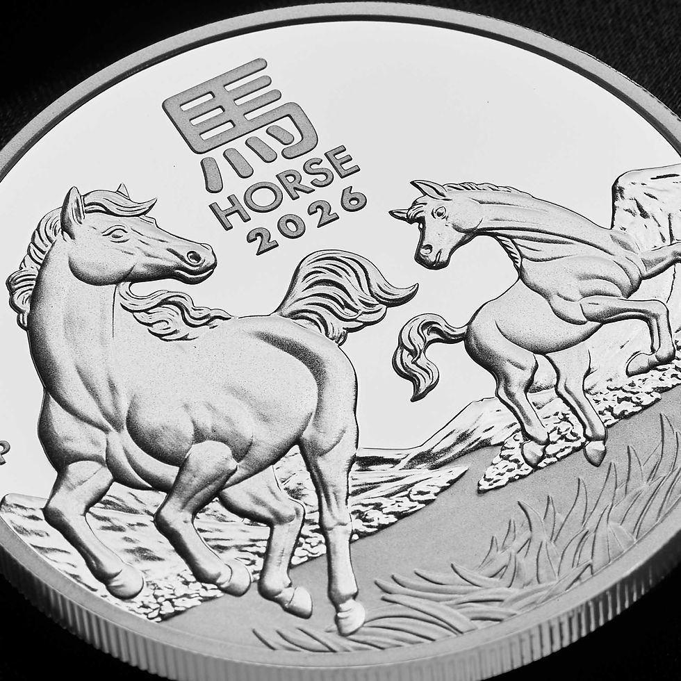 Thumbnail: Australian Lunar Series III 2026 Year of the Horse 1oz Silver Proof Coin