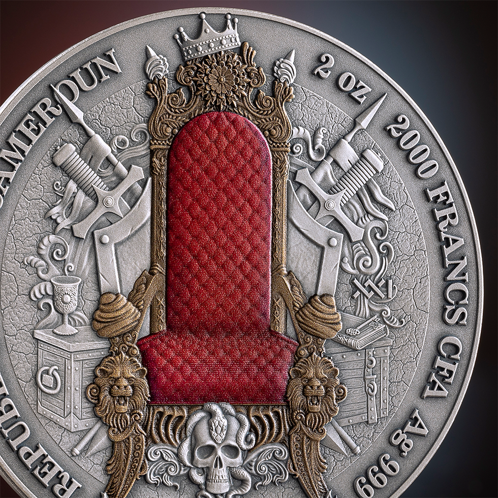 Thumbnail: 2025 - 2 oz  FRENCH EMPIRE  Ag 999 High Relief Silver Coin