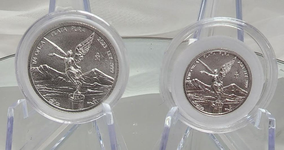 Thumbnail: Mexico 2023 - Libertad Ag999 1/4 oz